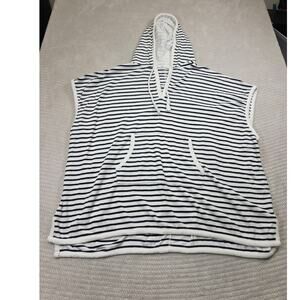 Gap Cover Up Womens 2X Terry Cloth Hooded Oversized Bathing Suit Cover Up